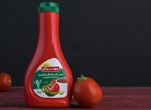 قیمت خرید سس گوجه فرنگی هالوپینو مهرام با فروش عمده